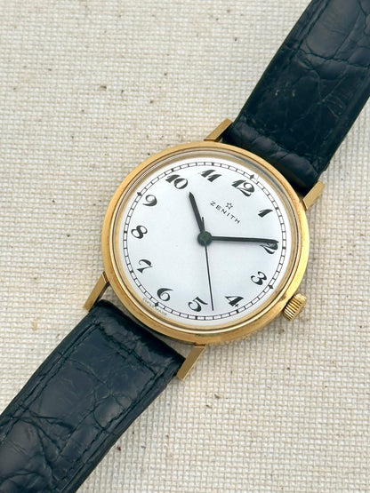 Zenith Dress Vintage White Dial Vintage