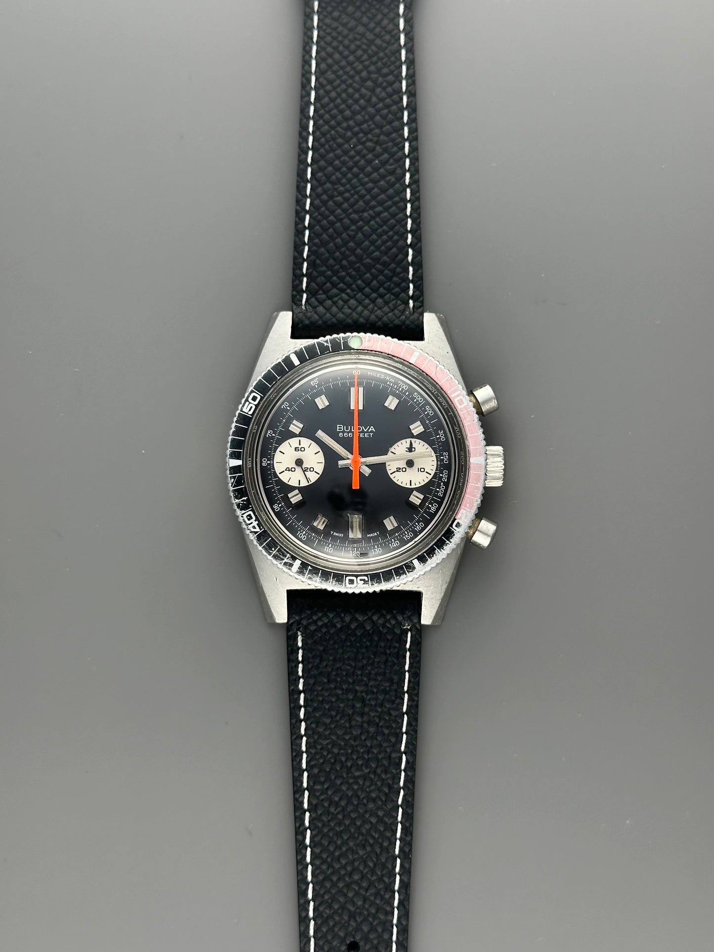 Bulova "B" Deep Sea "666" Chronograph Vintage