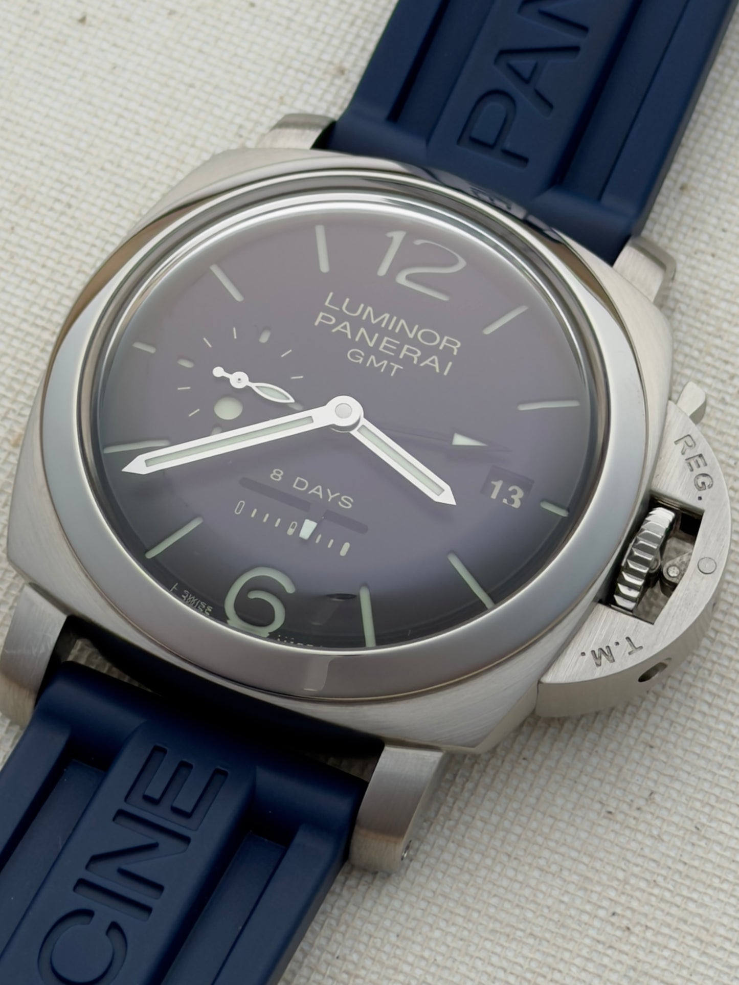 Panerai Luminor 1950 8 Days GMT "Dot Dial" PAM0233