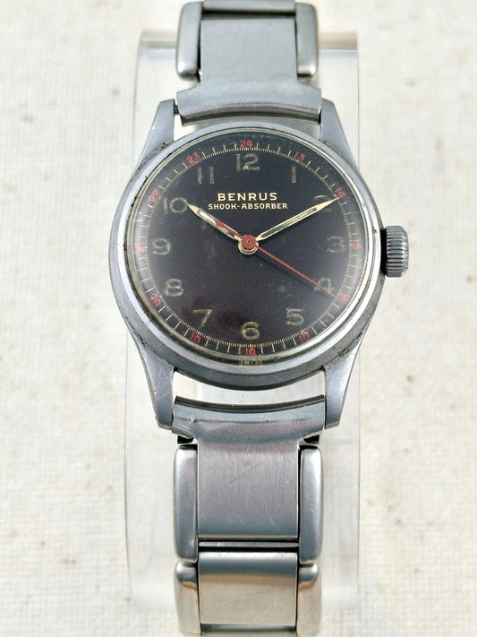 Benrus Sick Dial and Bracelet Vintage