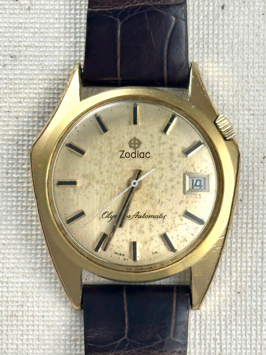 Zodiac Olympos Patina Dial Vintage