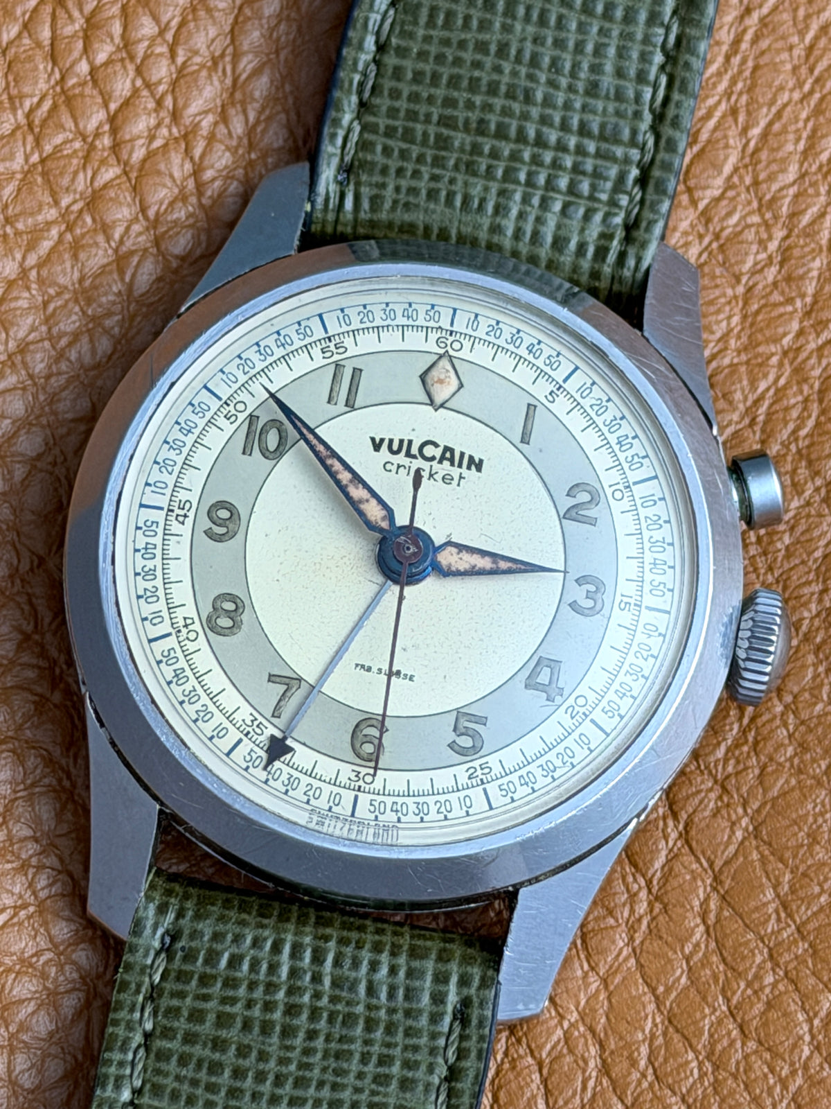 Vulcain Fab Suisse Dial Cricket Vintage