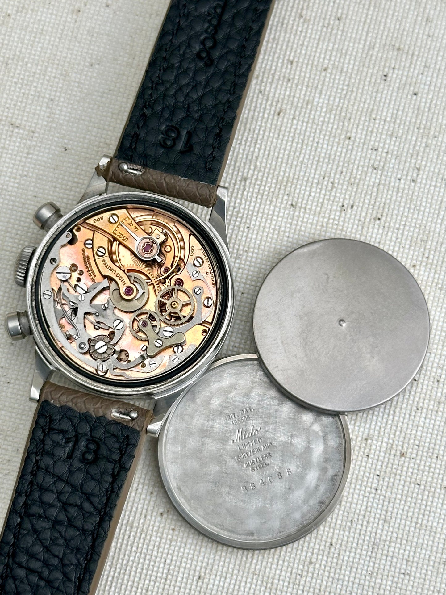 Mido Multicenterchrono Copper Dial Vintage