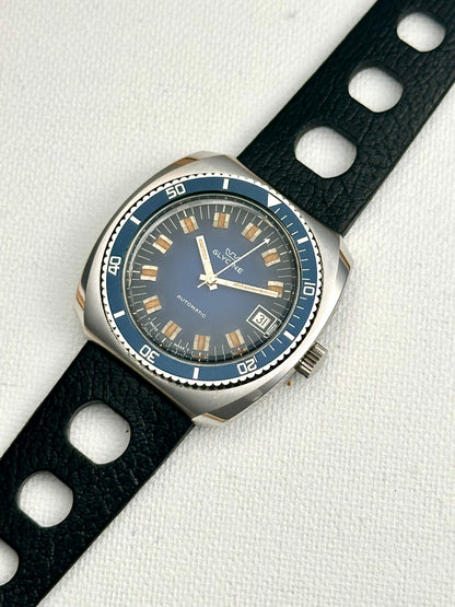 Glycine Diver All Blue Dial Vintage