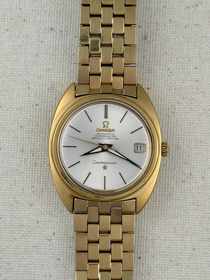 Omega Constellation "C" Brick Bracelet Vintage