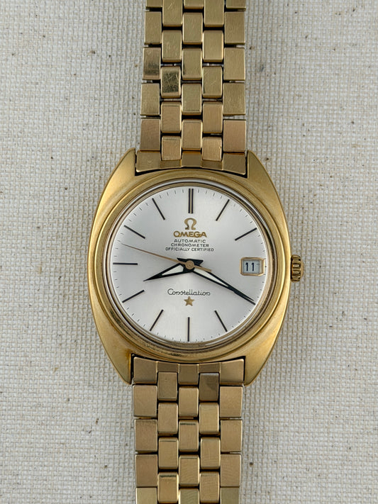 Omega Constellation "C" Brick Bracelet Vintage