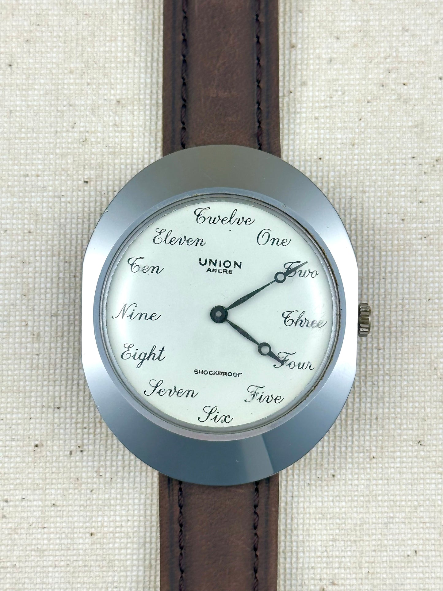 Union Ancre "Word Number" Vintage