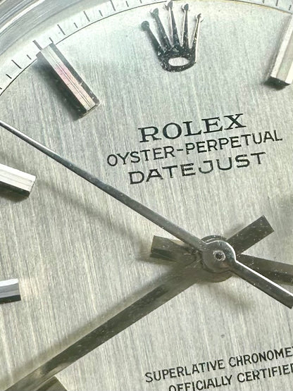 Rolex Datejust Silver Dial c.1964 Vintage