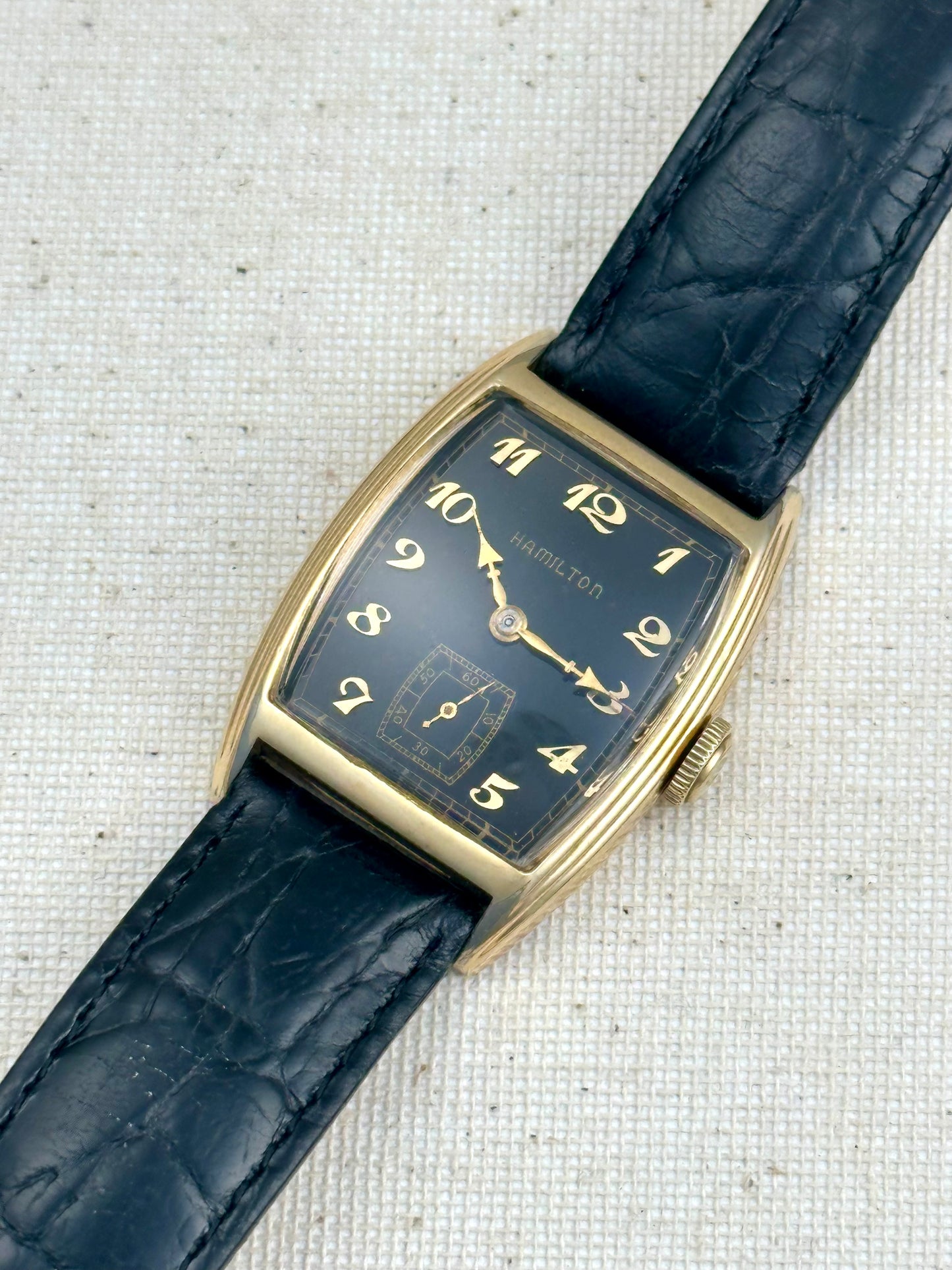 Hamilton Black Dial Stunner Vintage