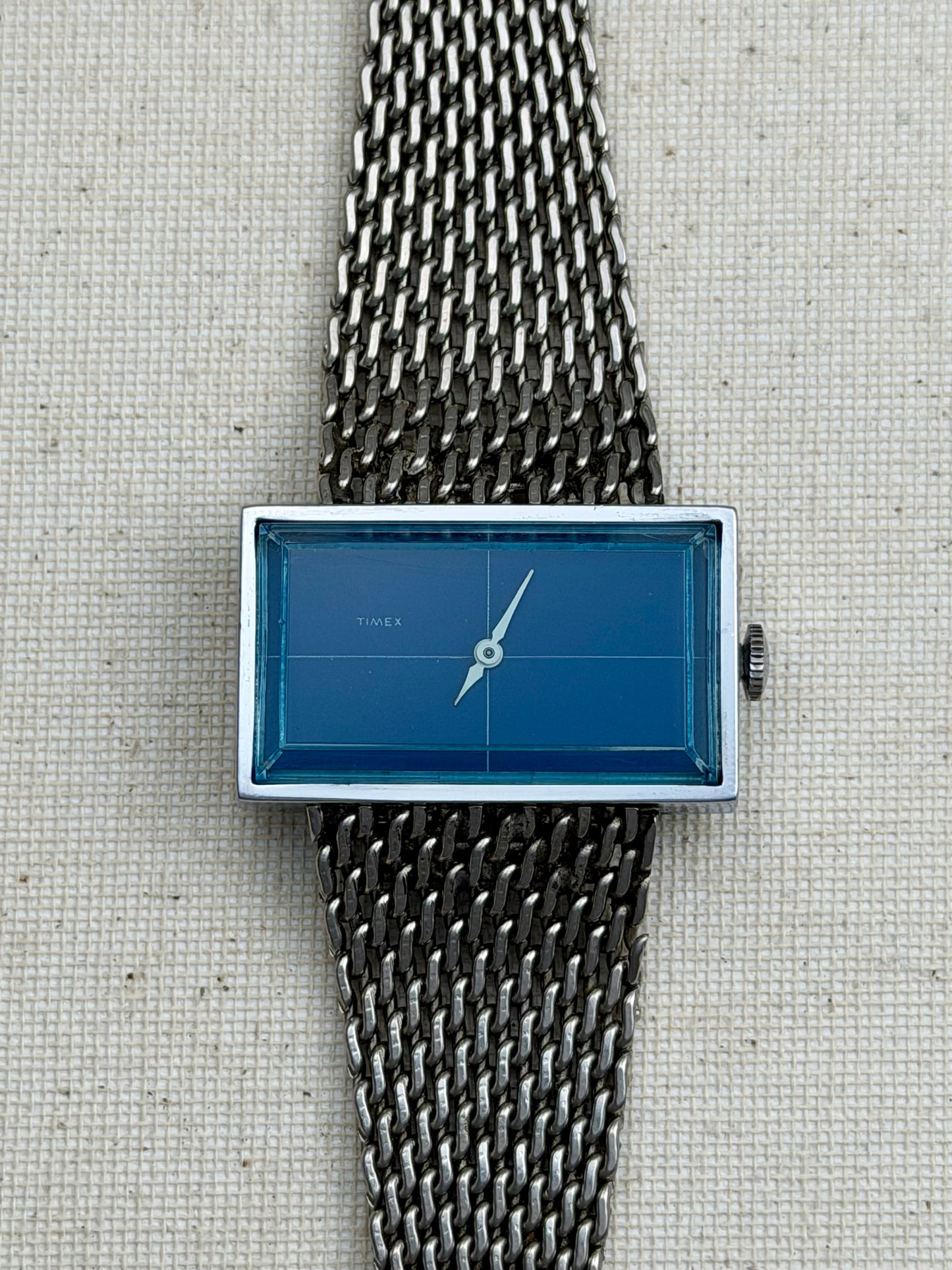 Timex Blue Block Vintage