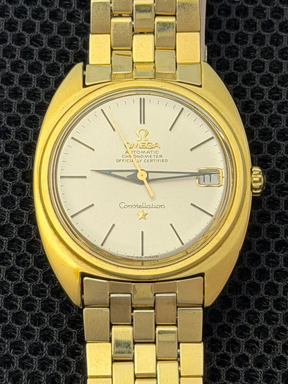 Omega Constellation "C" Brick Bracelet Vintage