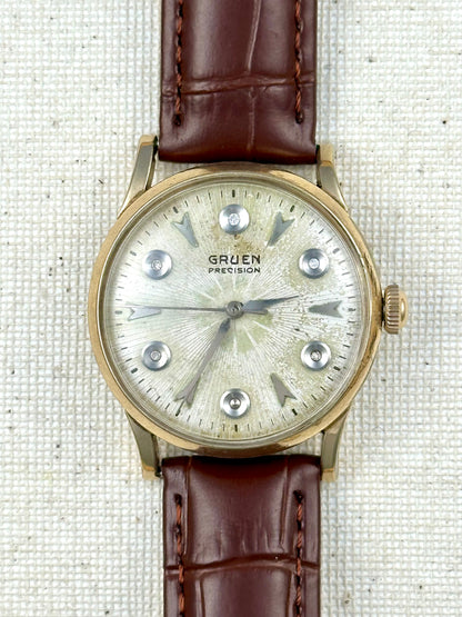 Gruen Precision Diamond Dial Vintage