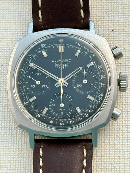 Heuer Camaro Triple Chronograph Vintage
