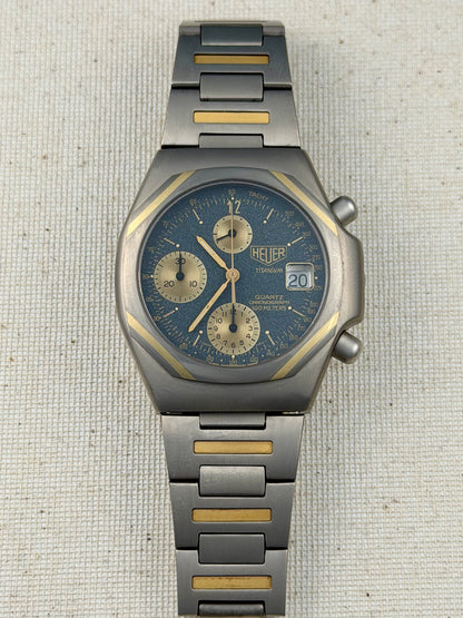Heuer Titanium "Fittipaldi" Box Papers Vintage