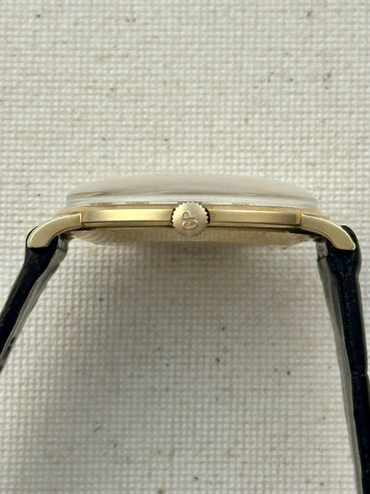 Girard Perregaux 14k Gold Diamond Dial Vintage