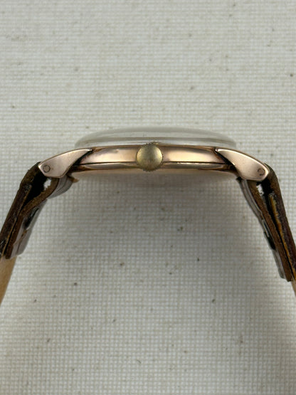 Tissot Pink Gold Antimagnique Vintage