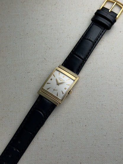 Longines Linen Dial Tank Vintage