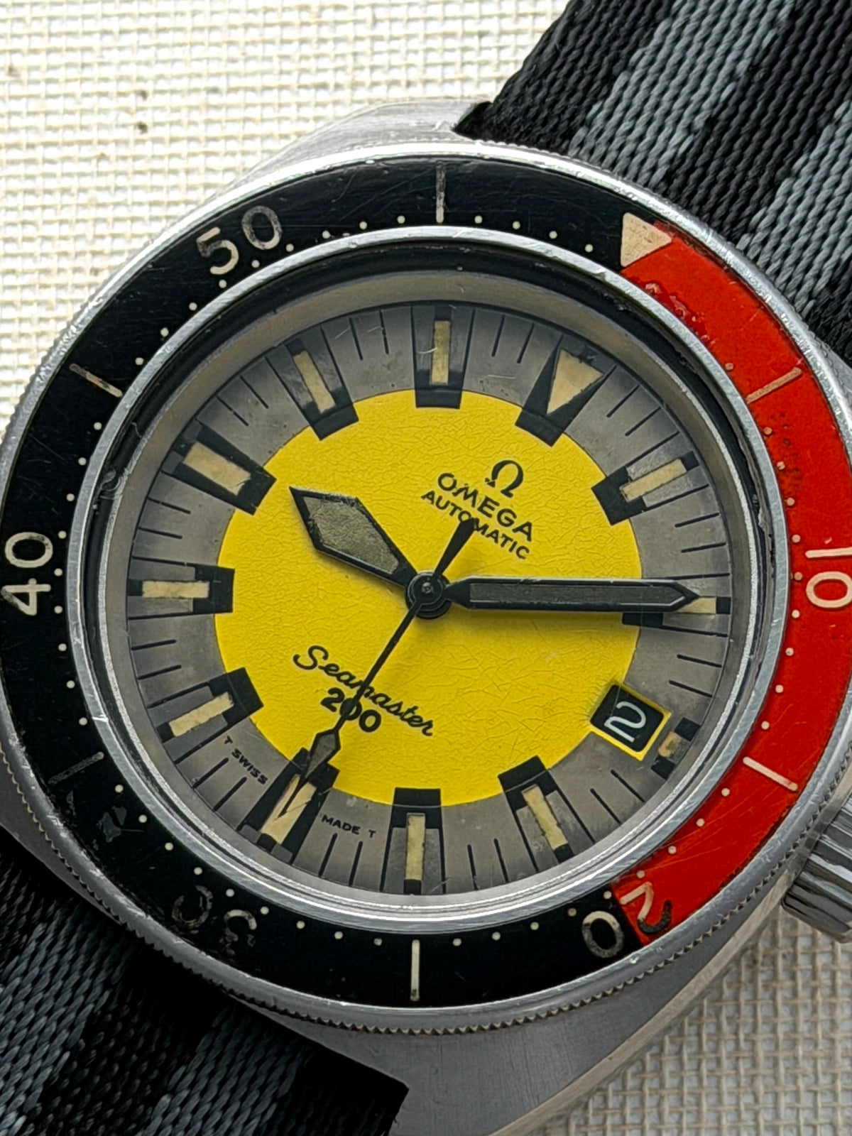 Omega Seamaster 200 "Banana" Vintage