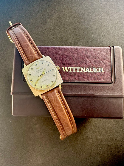 Wittnauer Longines Golden Square Vintage with Box