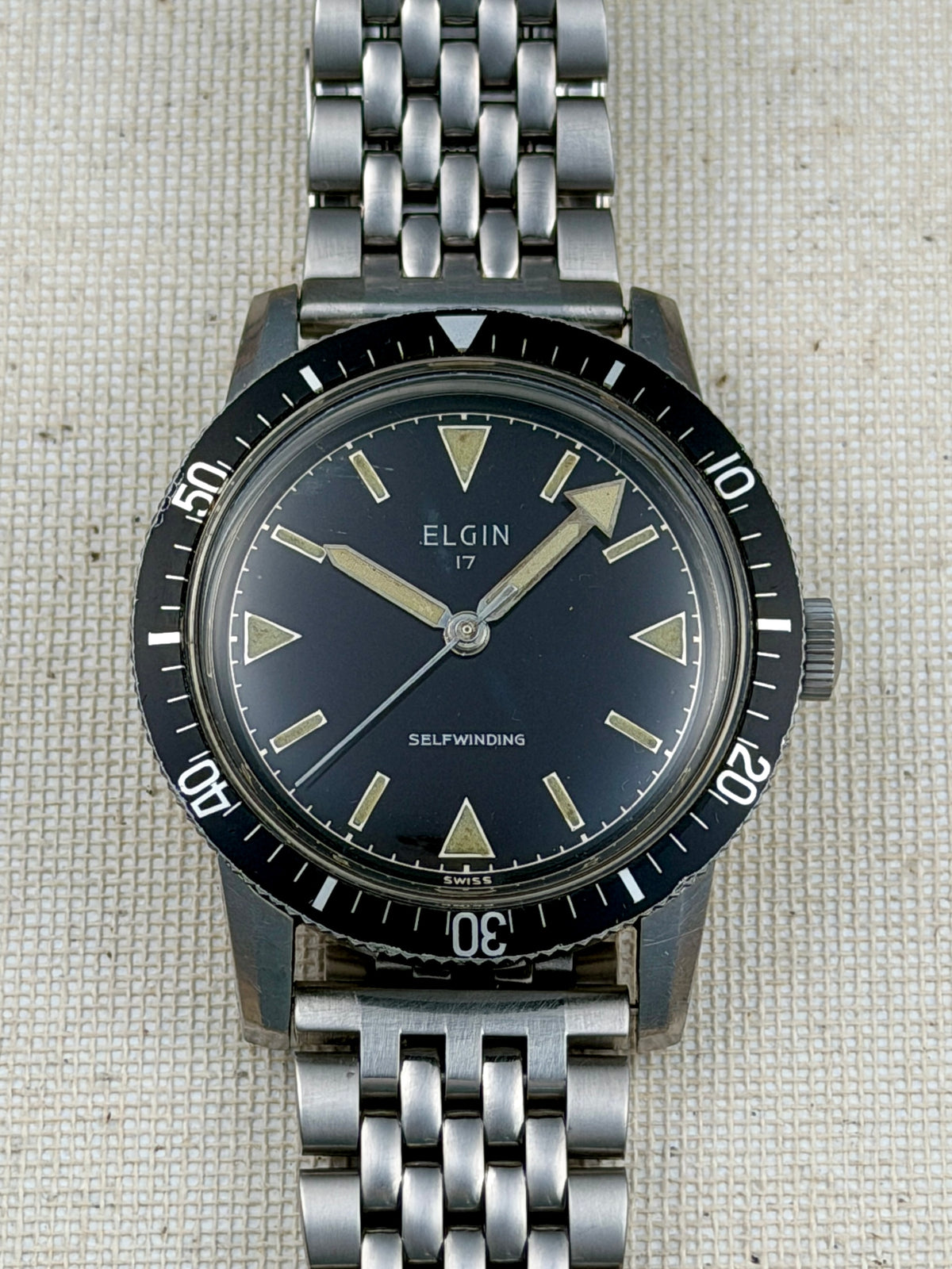 Elgin Skin Diver Vintage