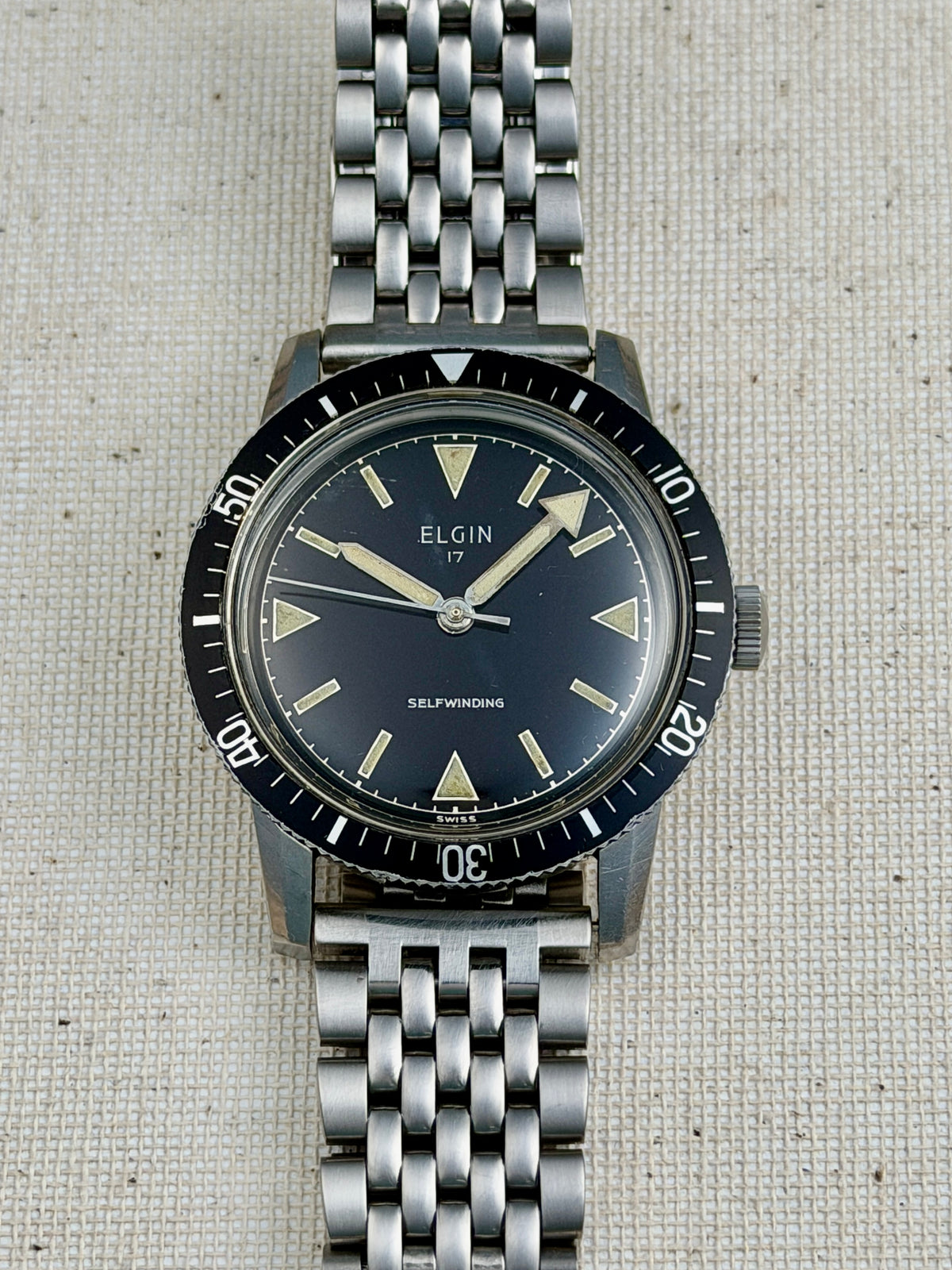 Elgin Skin Diver Vintage