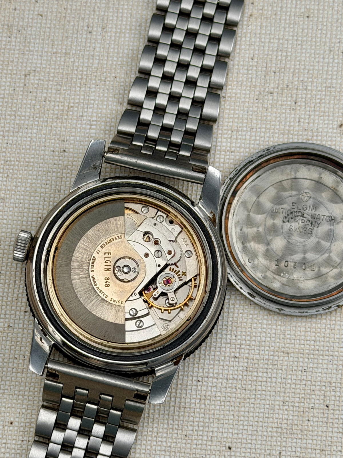 Elgin Skin Diver Vintage