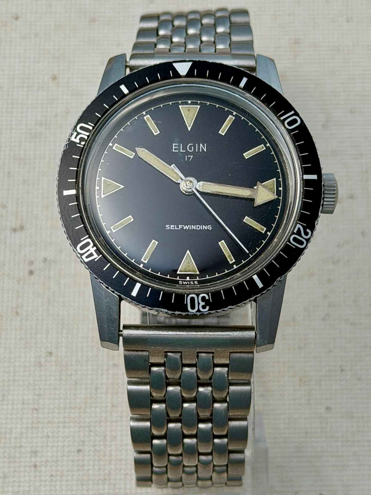 Elgin Skin Diver Vintage