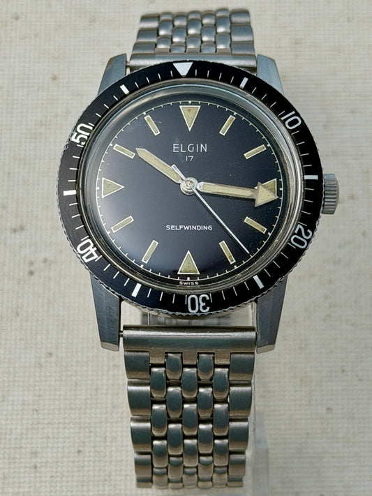 Elgin Skin Diver Vintage