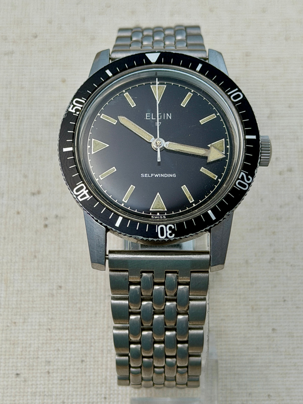 Elgin Skin Diver Vintage