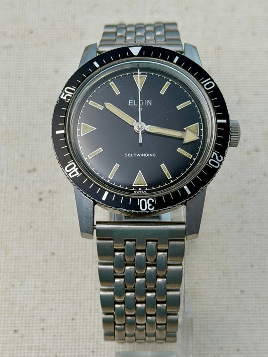 Elgin Skin Diver Vintage
