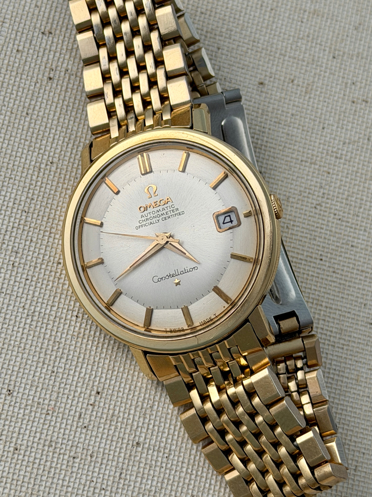 Omega Constellation Pie Pan Vintage