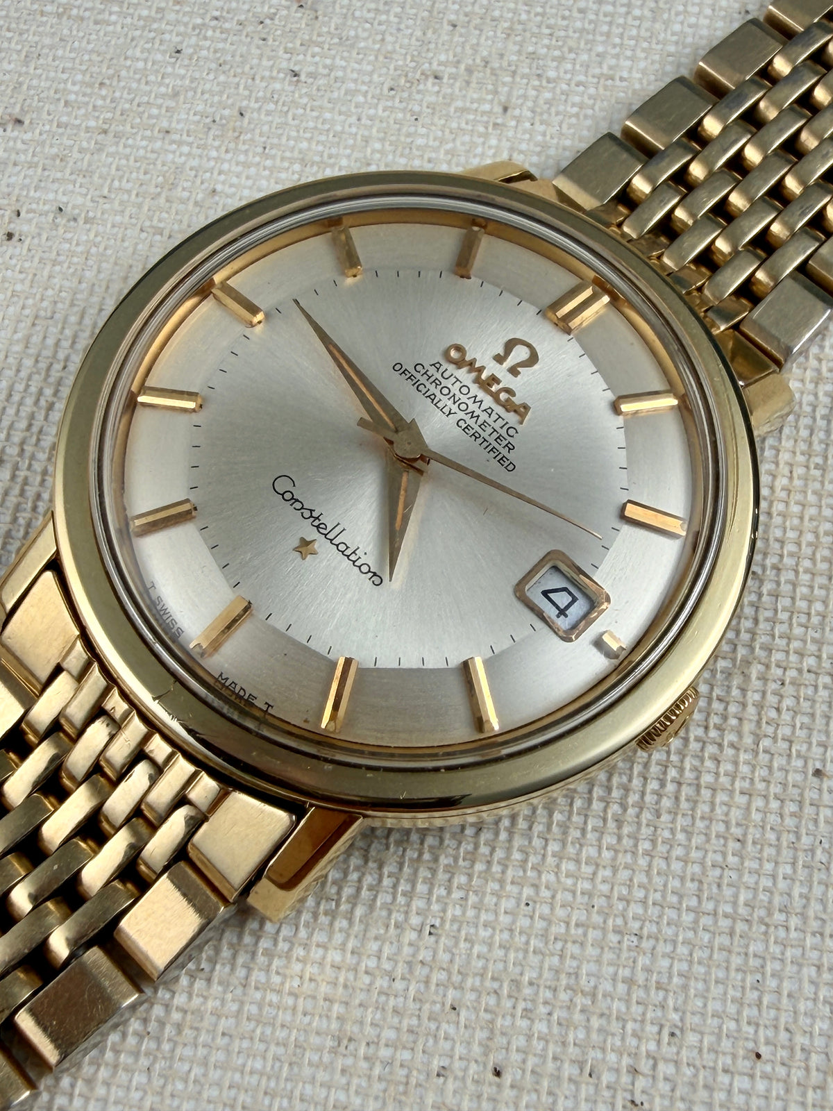 Omega Constellation Pie Pan Vintage