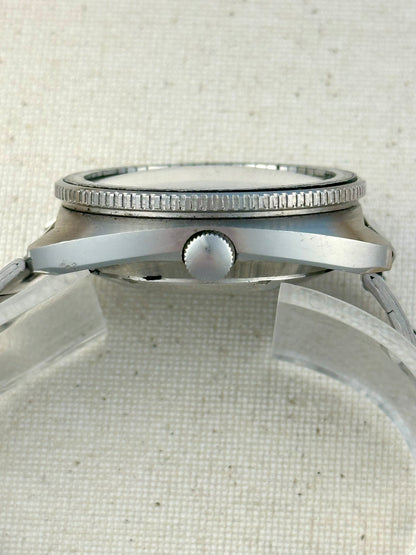 Clinton World Timer Blue Dial Vintage