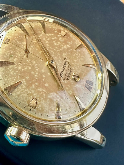 Omega Seamaster Beefy Lugs Tropical Dial Vintage