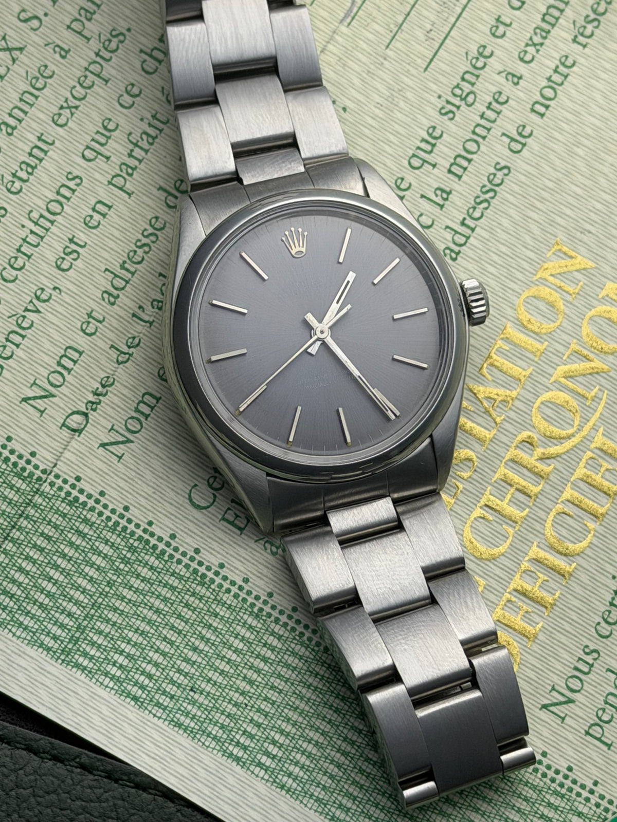 Rolex Oyster “Ghost Dial” Full Set Vintage