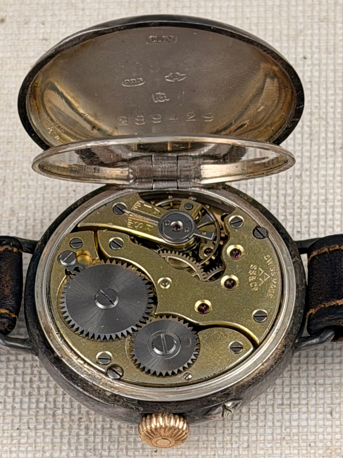 Mappin Webb Trench Watch Vintage