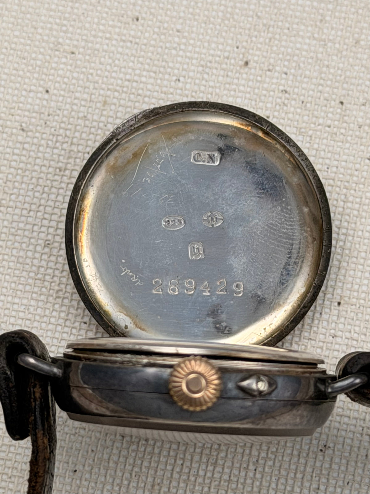 Mappin Webb Trench Watch Vintage
