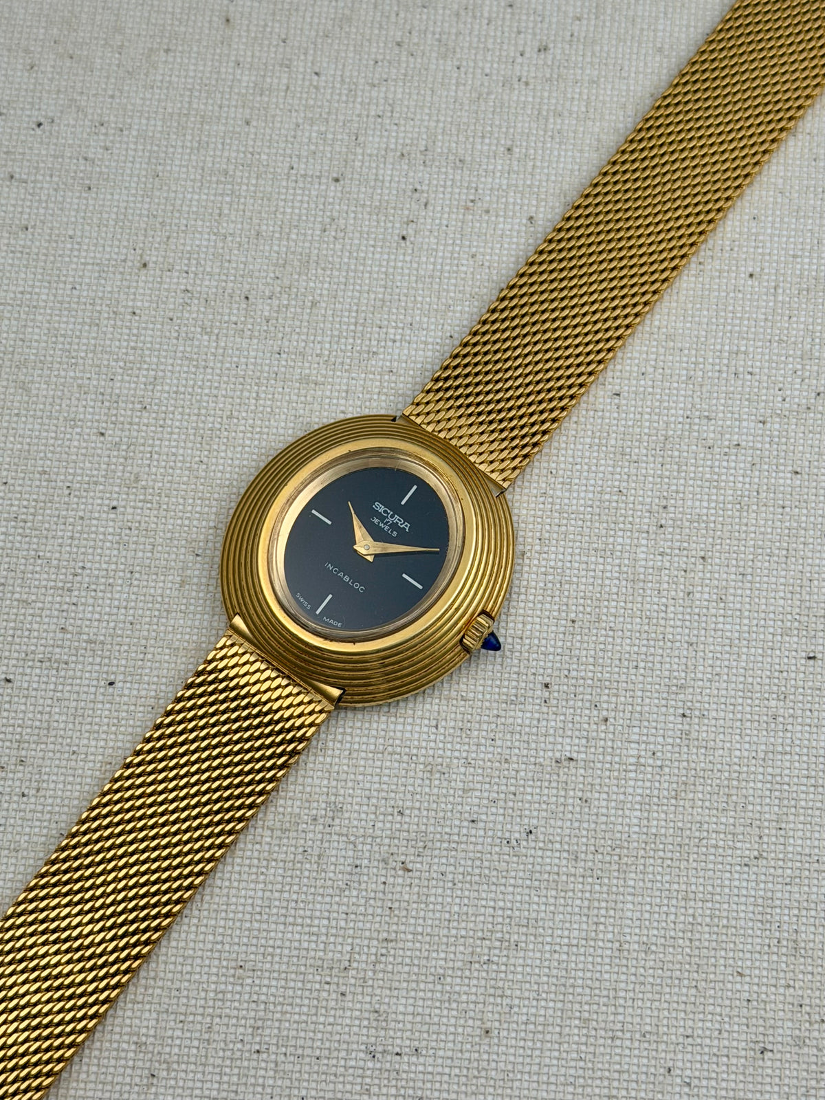 Sicura Ladies Tower Step Bezel Vintage