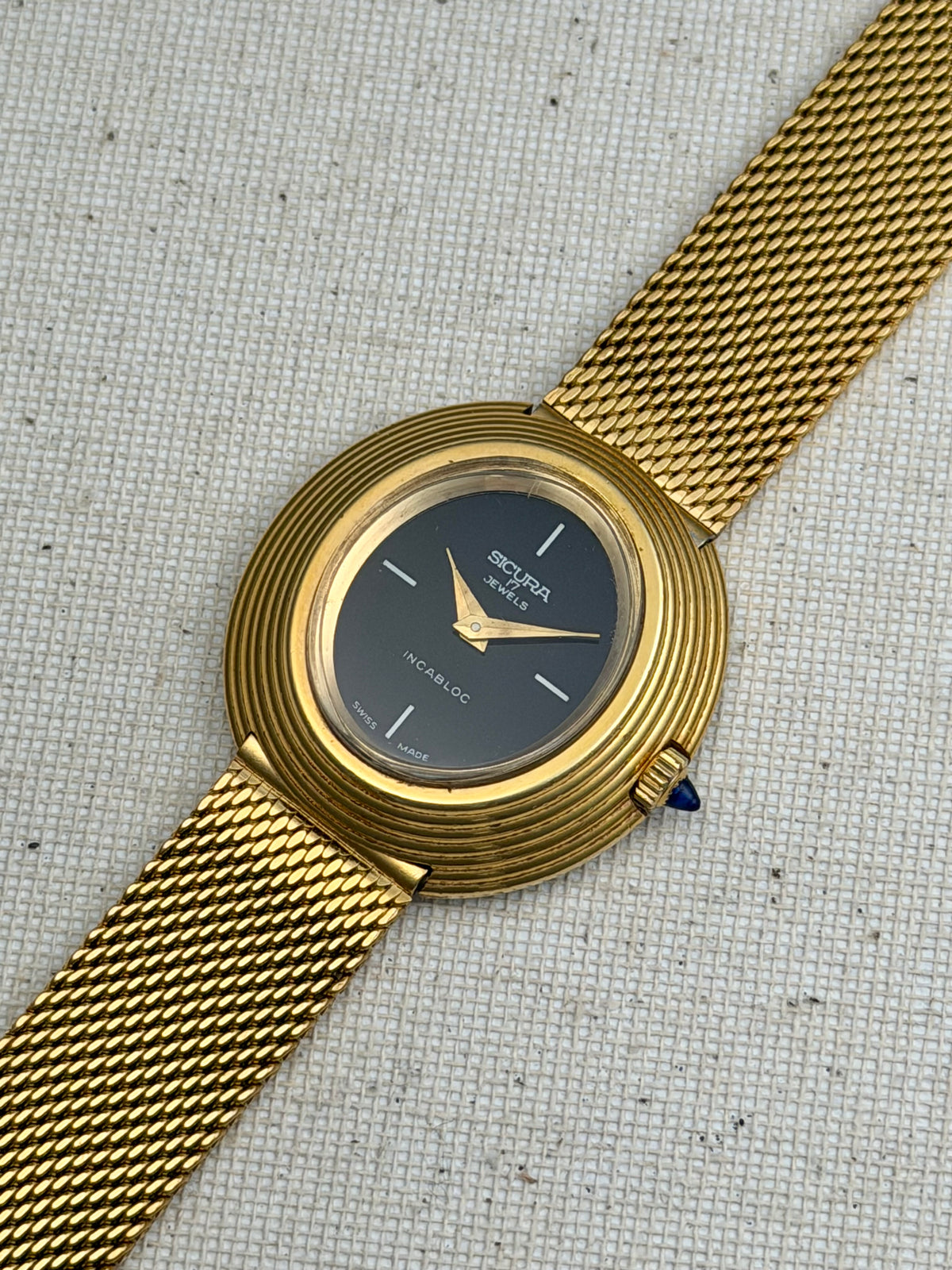 Sicura Ladies Tower Step Bezel Vintage
