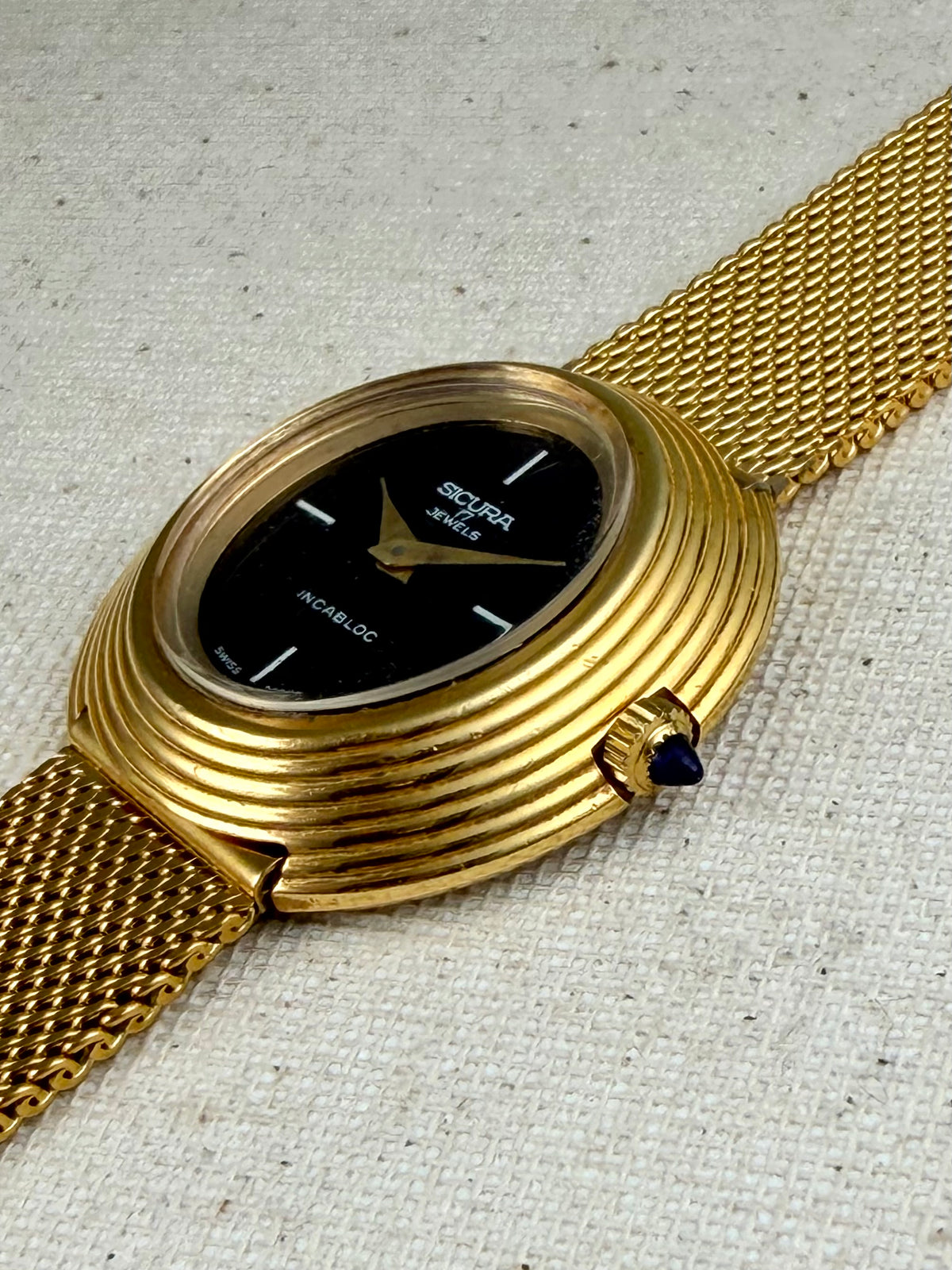Sicura Ladies Tower Step Bezel Vintage