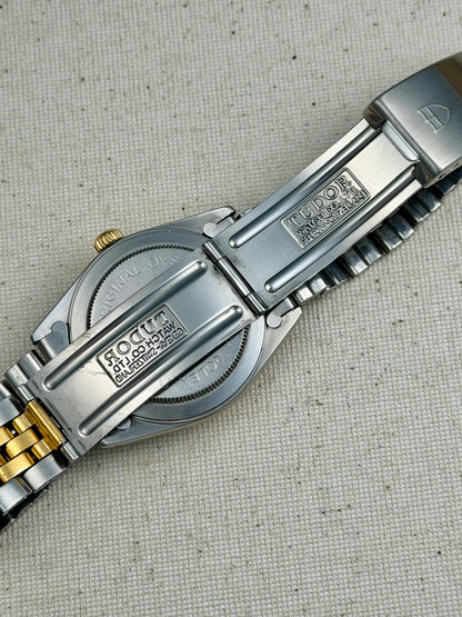 Tudor Two-Tone Linen Dial Vintage