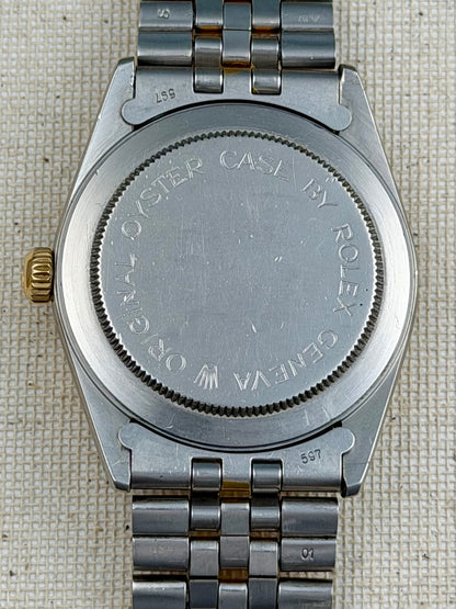Tudor Two-Tone Linen Dial Vintage