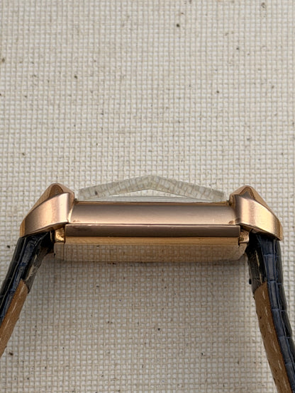Bulova 14k Pink Gold Filled Tank Vintage