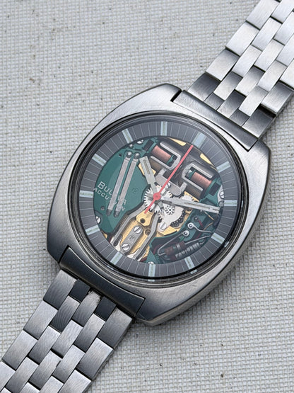 Accutron Spaceview Steel Bracelet Vintage