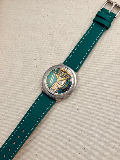 Accutron Spaceview Yellow Dot Vintage
