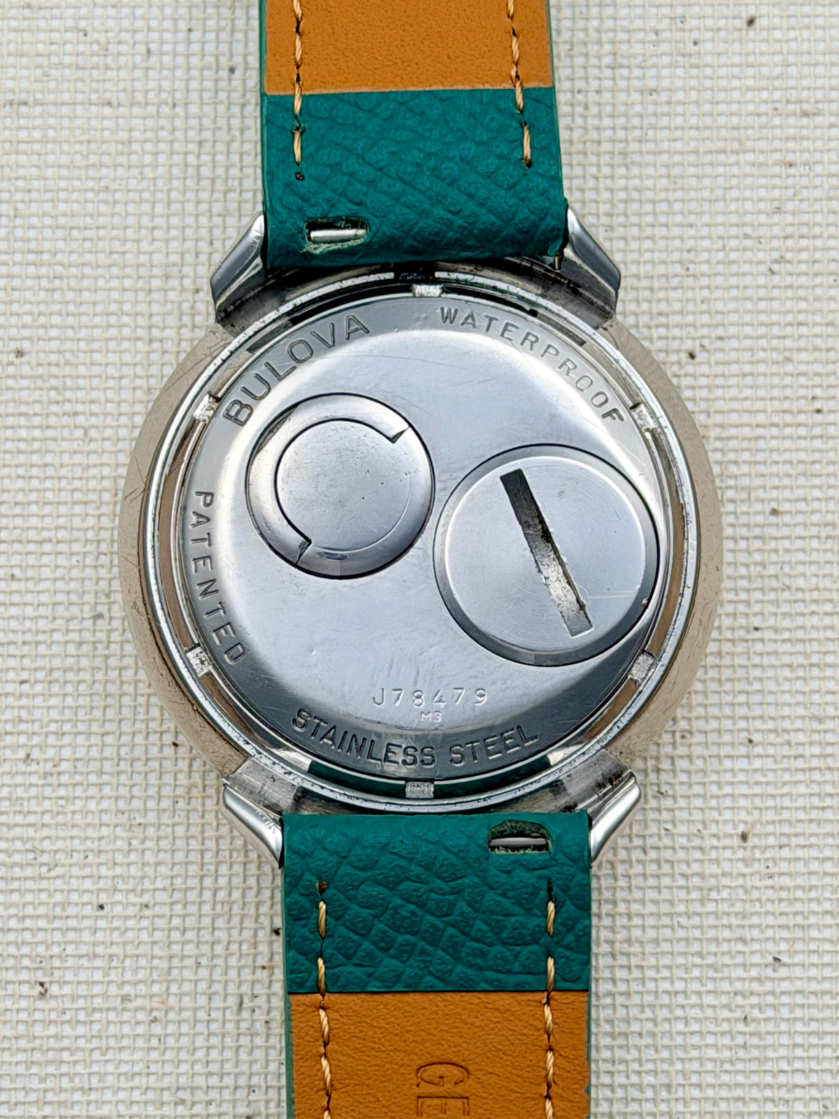 Accutron Spaceview Yellow Dot Vintage