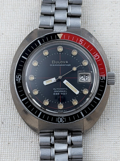 Bulova Oceanogapher Snorkel Devil Diver Vintage