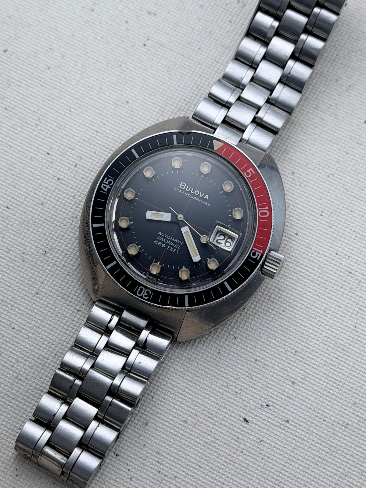 Bulova Oceanogapher Snorkel Devil Diver Vintage