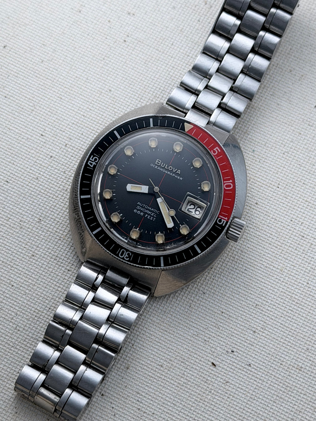 Bulova Oceanogapher Snorkel Devil Diver Vintage
