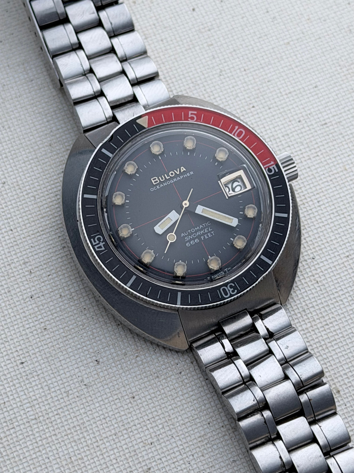 Bulova Oceanogapher Snorkel Devil Diver Vintage